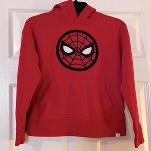 GAP Spider-Man Marvel Red Hoodie